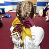 image:imageDEEKA 10 PCS 8 Rhinestones Large Cheer Hair Bows Glitter Cheer Ponytail Holder Handmade for Teen Girls Softball Cheerleader Sports Royal BlueGlitter GoldBurgundyPack of 8