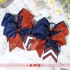 image:imageDEEKA 10 PCS 8 Rhinestones Large Cheer Hair Bows Glitter Cheer Ponytail Holder Handmade for Teen Girls Softball Cheerleader Sports Royal BlueGlitter RedNavyPack of 8