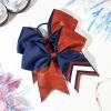image:imageDEEKA 10 PCS 8 Rhinestones Large Cheer Hair Bows Glitter Cheer Ponytail Holder Handmade for Teen Girls Softball Cheerleader Sports Royal BlueGlitter RedNavyPack of 8