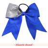 image:imageDEEKA 10 PCS 8 Rhinestones Large Cheer Hair Bows Glitter Cheer Ponytail Holder Handmade for Teen Girls Softball Cheerleader Sports Royal BlueGlitter SilverRoyal BluePack of 8