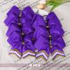 image:imageDEEKA 10 PCS 8 Rhinestones Large Cheer Hair Bows Glitter Cheer Ponytail Holder Handmade for Teen Girls Softball Cheerleader Sports Royal BluePurpleGoldWhitePack of 8