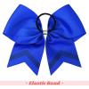 image:imageDEEKA 10 PCS 8 Rhinestones Large Cheer Hair Bows Glitter Cheer Ponytail Holder Handmade for Teen Girls Softball Cheerleader Sports Royal BlueRoyal BlueWhiteBlackPack of 8