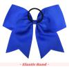 image:imageDEEKA 10 PCS 8 Rhinestones Large Cheer Hair Bows Glitter Cheer Ponytail Holder Handmade for Teen Girls Softball Cheerleader Sports Royal BlueRoyal BlueRhinestone Pack of 10