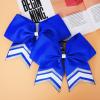 image:imageDEEKA 10 PCS 8 Rhinestones Large Cheer Hair Bows Glitter Cheer Ponytail Holder Handmade for Teen Girls Softball Cheerleader Sports Royal BlueRoyal BlueSilverWhitePack of 8