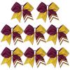 Glitter Gold/Burgundy(Pack of 8)
