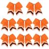 Orange/White/Black(Pack of 8)
