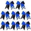 Royal Blue/Glitter Black(Pack of 8)