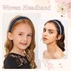 image:imageDEEKA 3 PCS Woven Headband Uniform Headband Hair Accessories Grosgrain Ribbon Weaved Hair Band for Women Girls Teens Football Softball Cheer Sports Navy BlueampLight BlueNavy BlueLight Blue