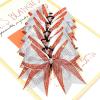 image:imageDEEKA 6 PCS Glitter Cheer Bows Rhinestone Large Stiff Competition Team Hair Bows Elastic Band Holder for Cheerleader Softball Football Girls BlackGoldWhiteRedSilver