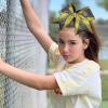image:imageDEEKA 6 PCS Glitter Cheer Bows Rhinestone Large Stiff Competition Team Hair Bows Elastic Band Holder for Cheerleader Softball Football Girls BlackGoldWhiteGoldBlack