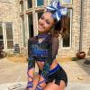 image:imageDEEKA 6 PCS Glitter Cheer Bows Rhinestone Large Stiff Competition Team Hair Bows Elastic Band Holder for Cheerleader Softball Football Girls BlackGoldWhiteRoyal BlueSilverWhite