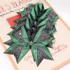 image:imageDEEKA 6 PCS Glitter Cheer Bows Rhinestone Large Stiff Competition Team Hair Bows Elastic Band Holder for Cheerleader Softball Football Girls BlackGoldWhiteGreenBlack