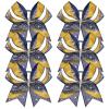 Navy Blue/Gold/White
